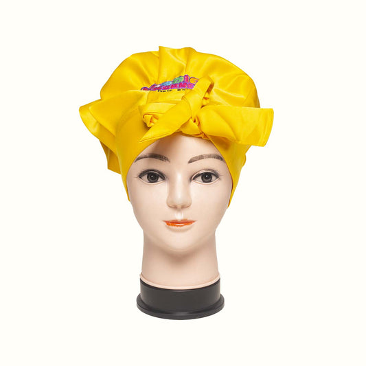 Kiddies Korner - Silk Bonnet - Yellow