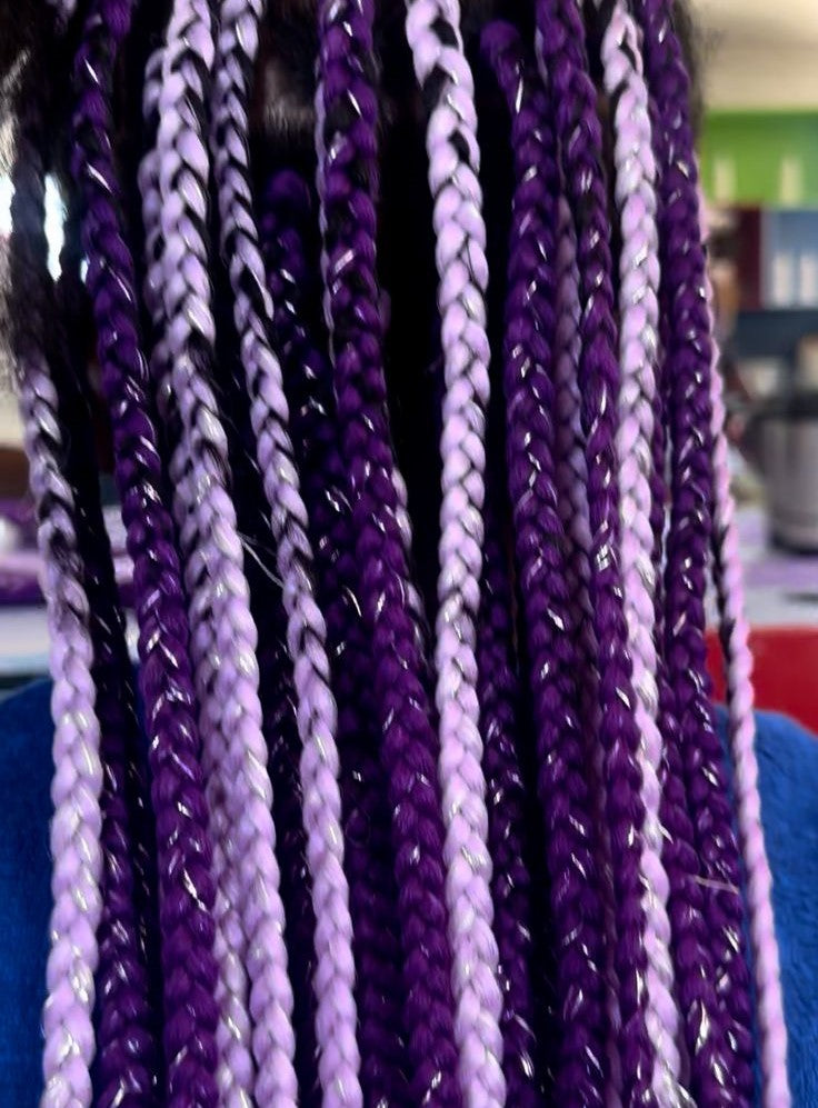 Light Purple Sparkly Hairpiece