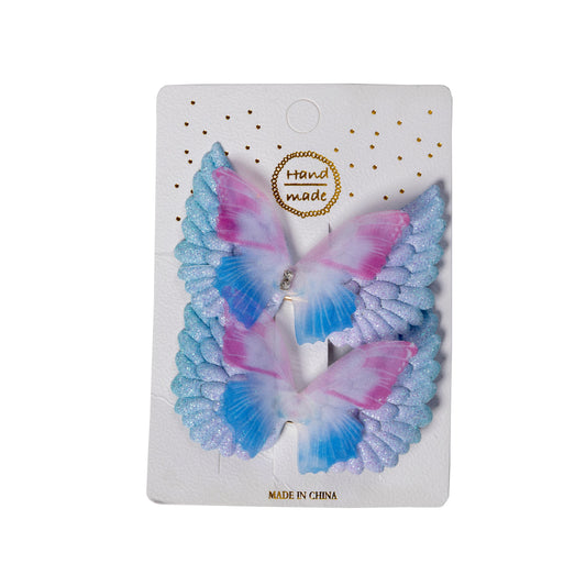 Angel Wings Clip - Blue