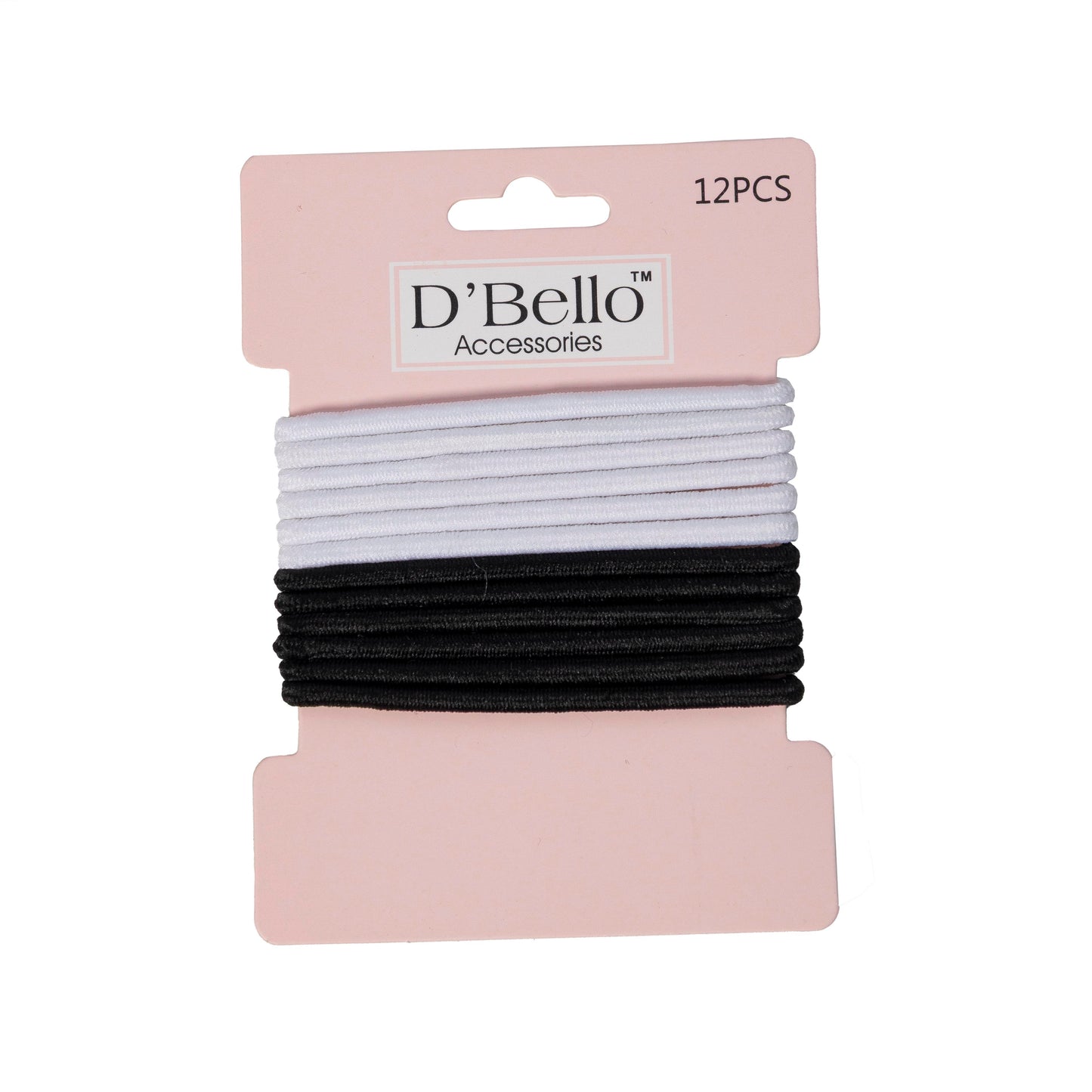 Black and White Multi Hair Tie