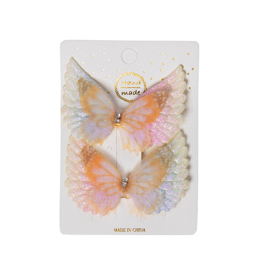 Angel Wings Clip - Yellow