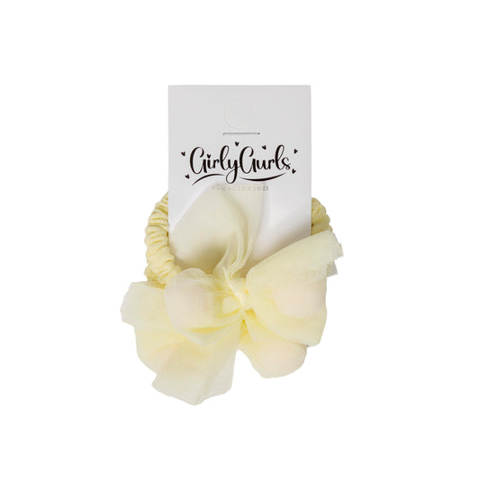 Ntinga Yellow Pom Pom Bow