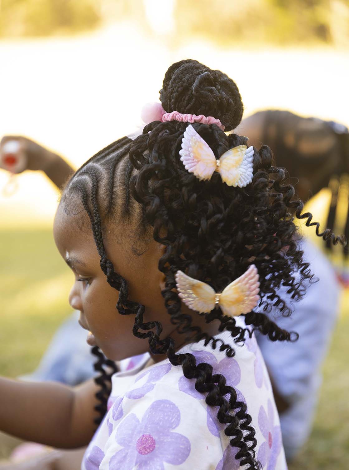 Angel Wings Clip - Orange