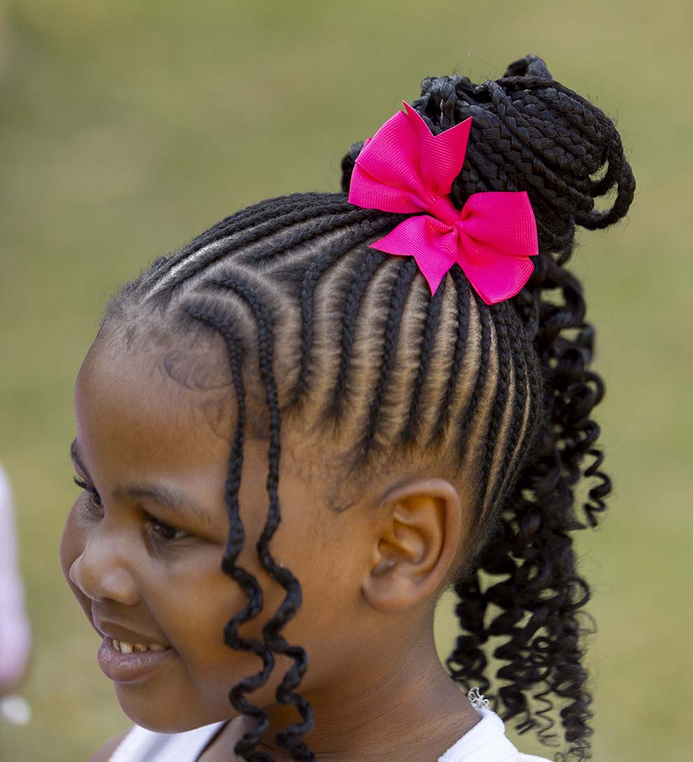 Qhayiya Hot Pink  Bow