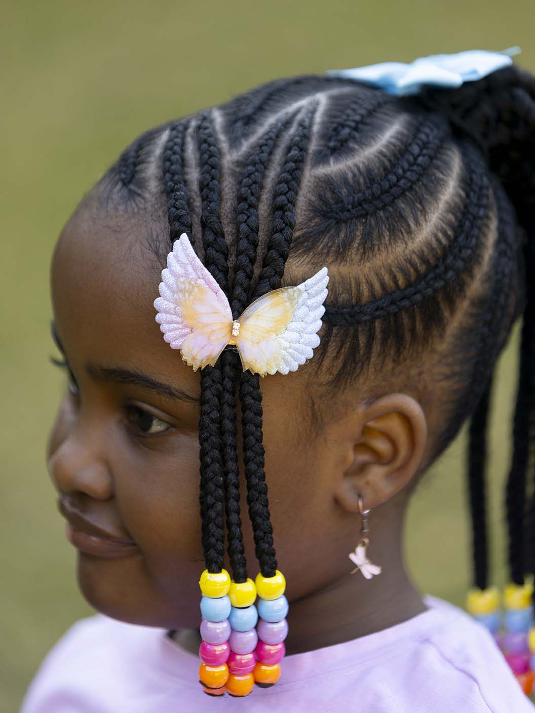 Angel Wings Clip - Yellow