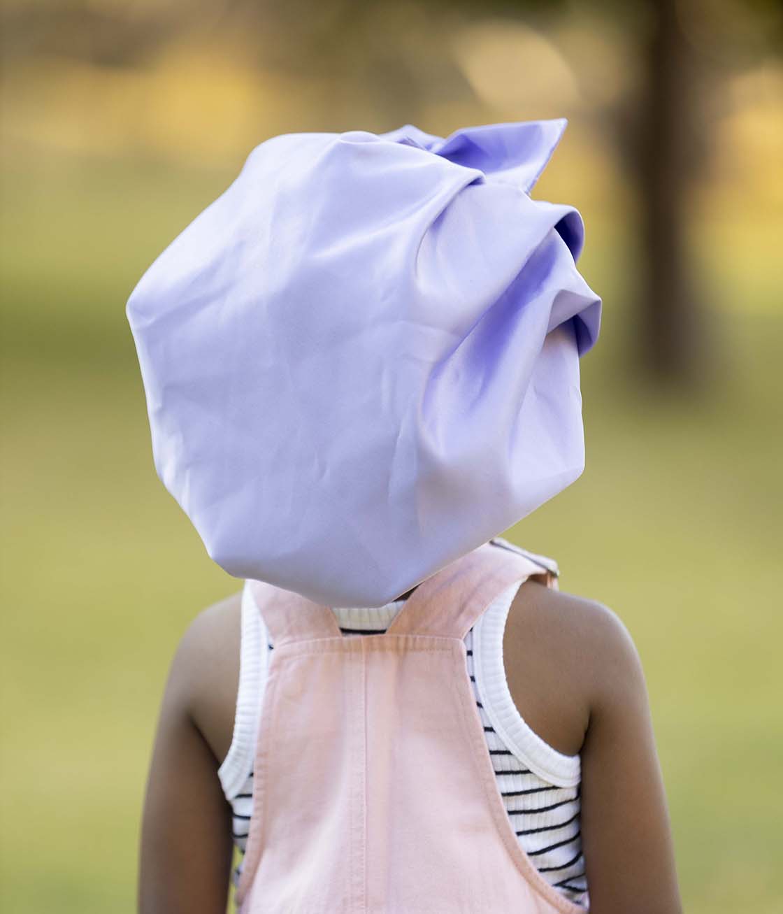 Kiddies Korner - Silk Bonnet - Purple