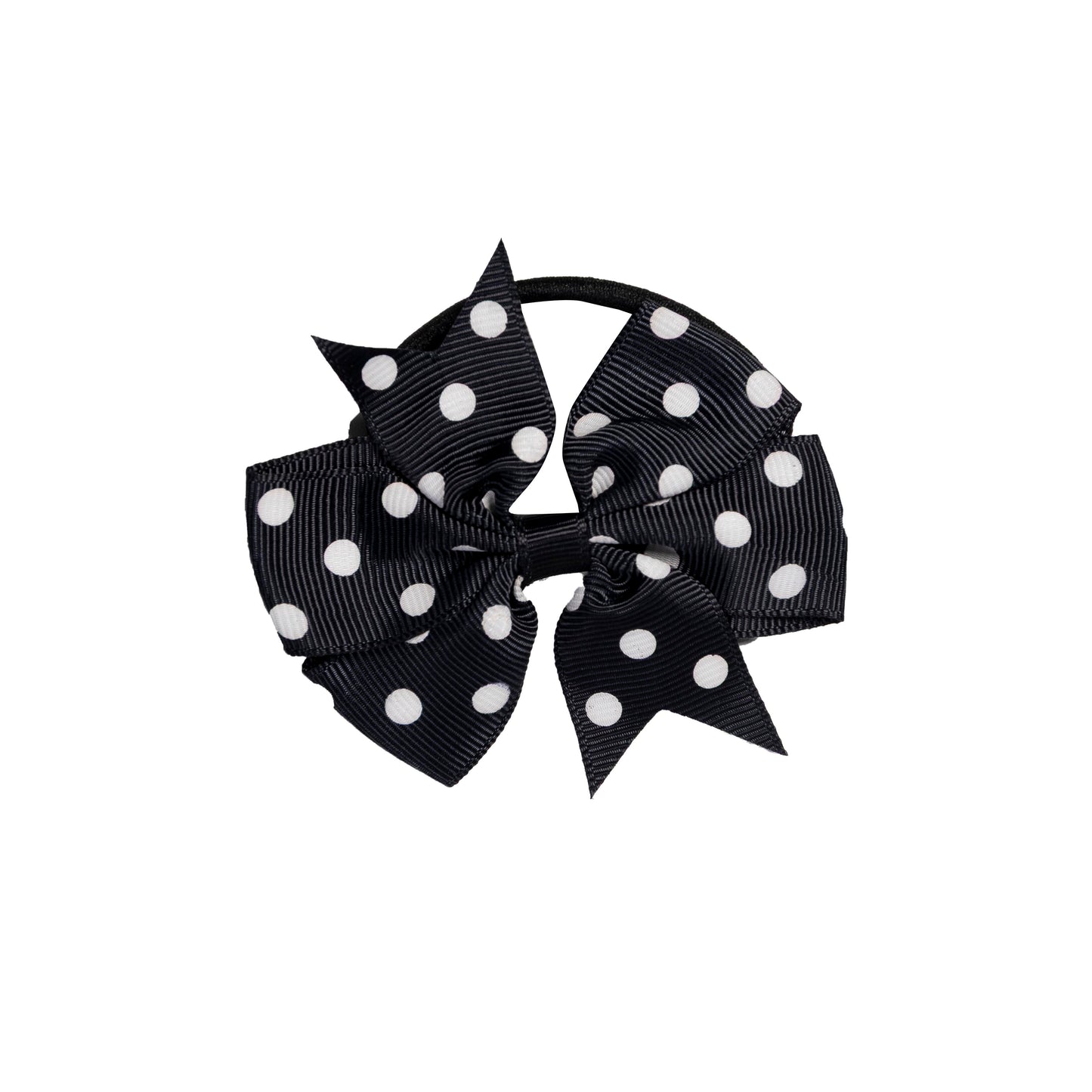 Onkarabile Black Polka Dots Bow