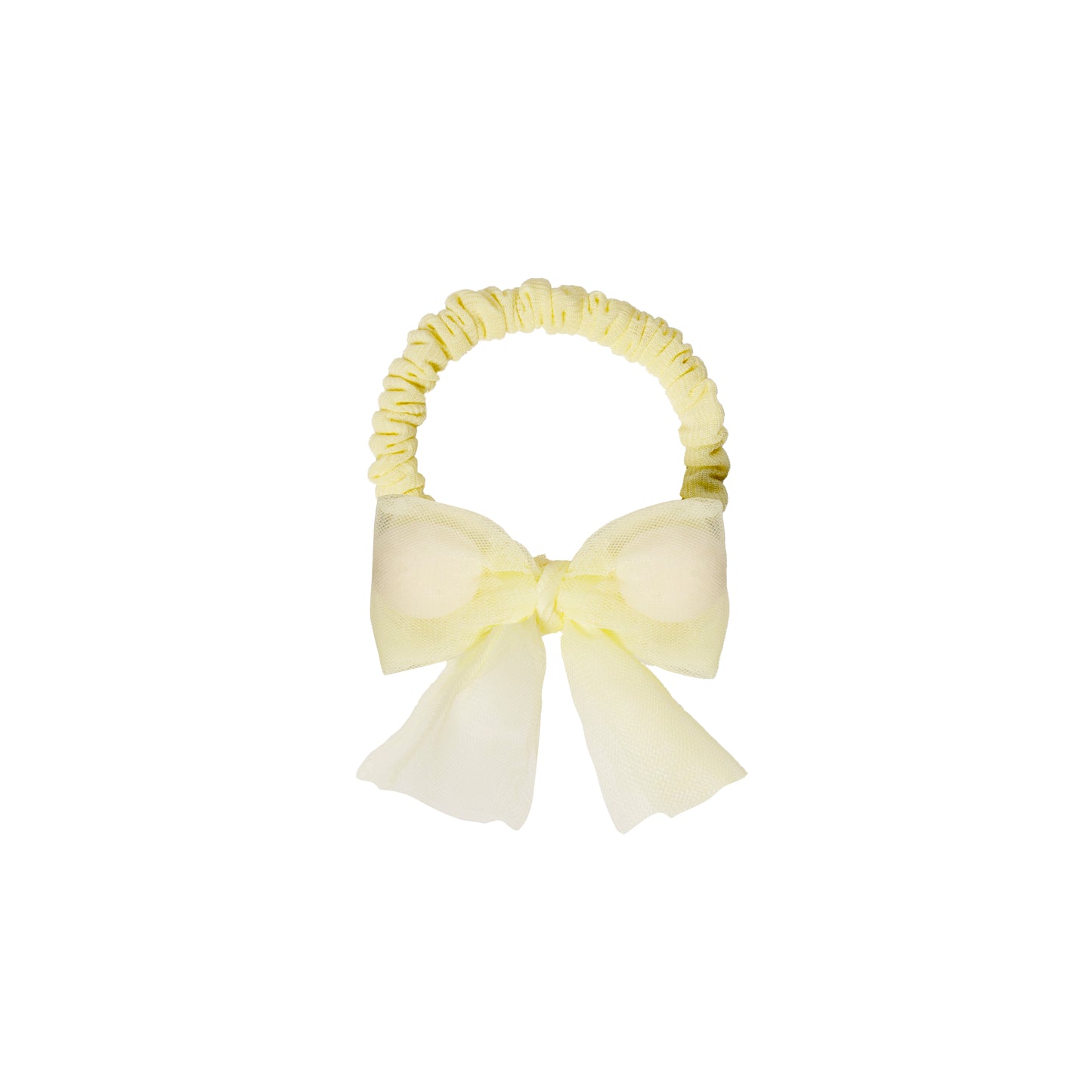 Ntinga Yellow Pom Pom Bow