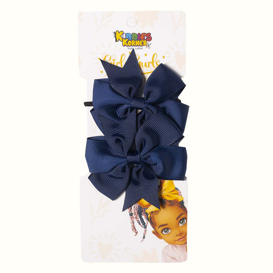 Rorisang Navy Blue Bow