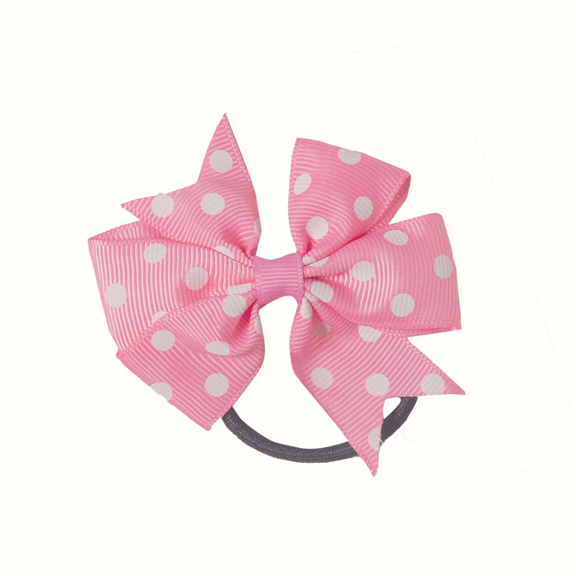 Phatu Pink Polka Dots Bow