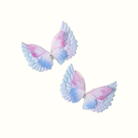Angel Wings Clip - Blue
