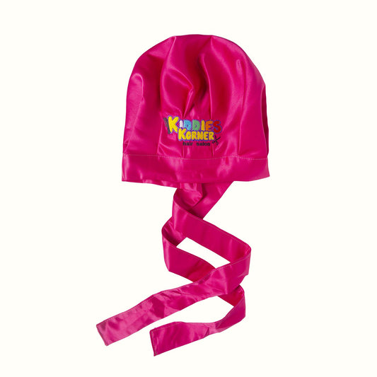 Kiddies Korner - Silk Bonnet - Hot Pink