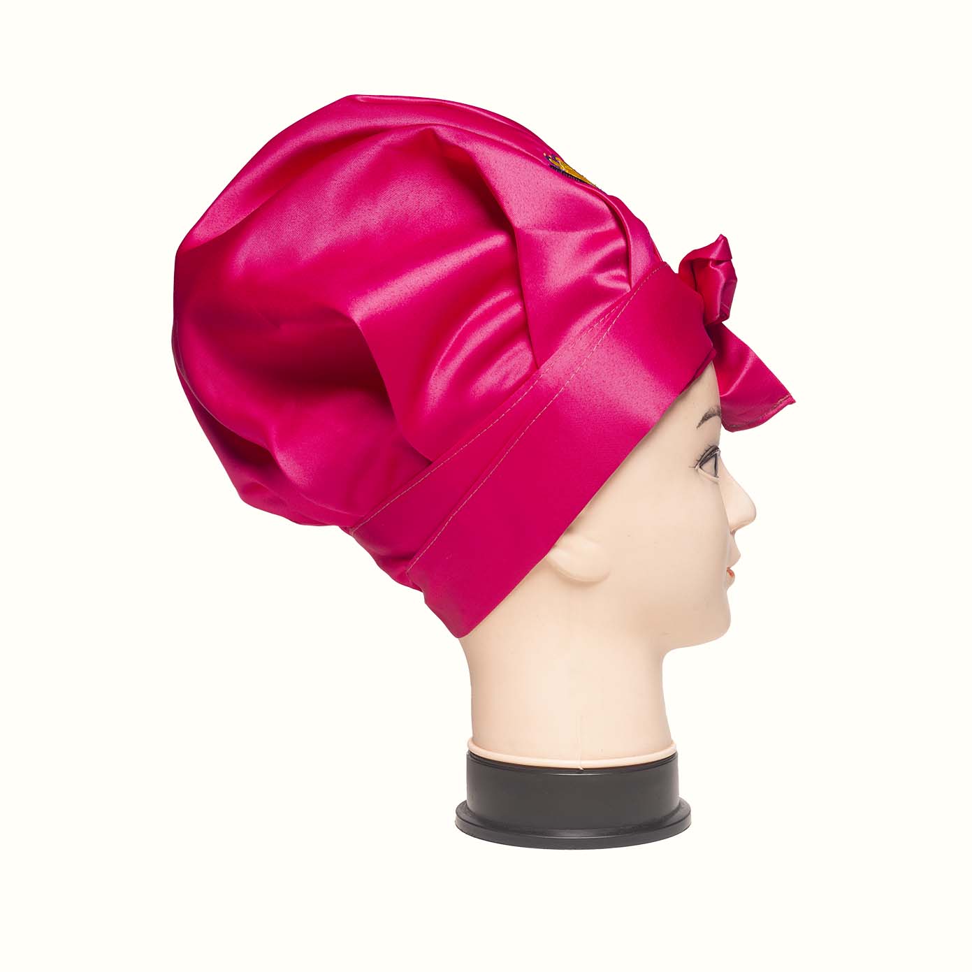 Kiddies Korner - Silk Bonnet - Hot Pink