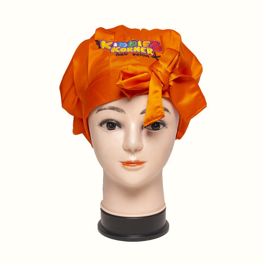 Kiddies Korner - Silk Bonnet - Orange