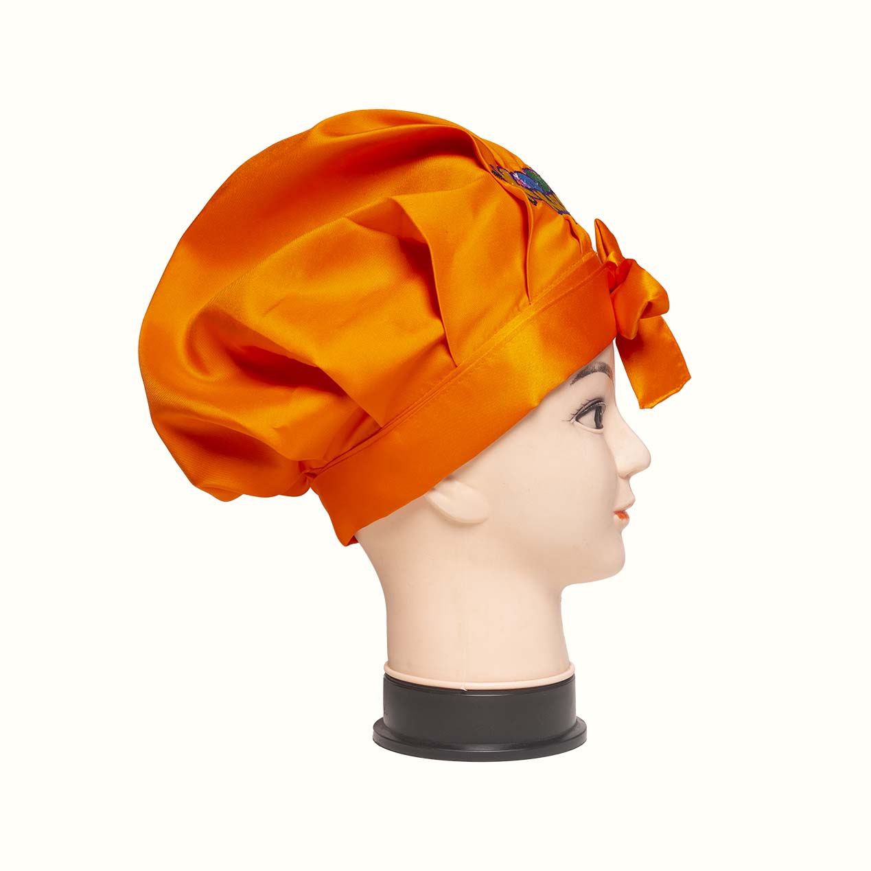 Kiddies Korner - Silk Bonnet - Orange
