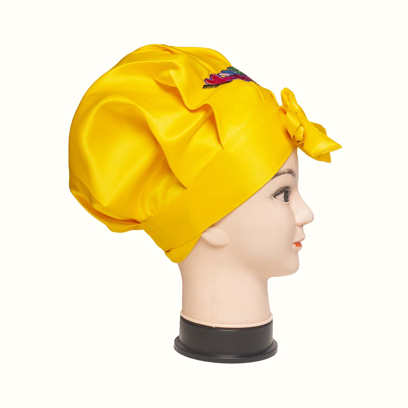 Kiddies Korner - Silk Bonnet - Yellow