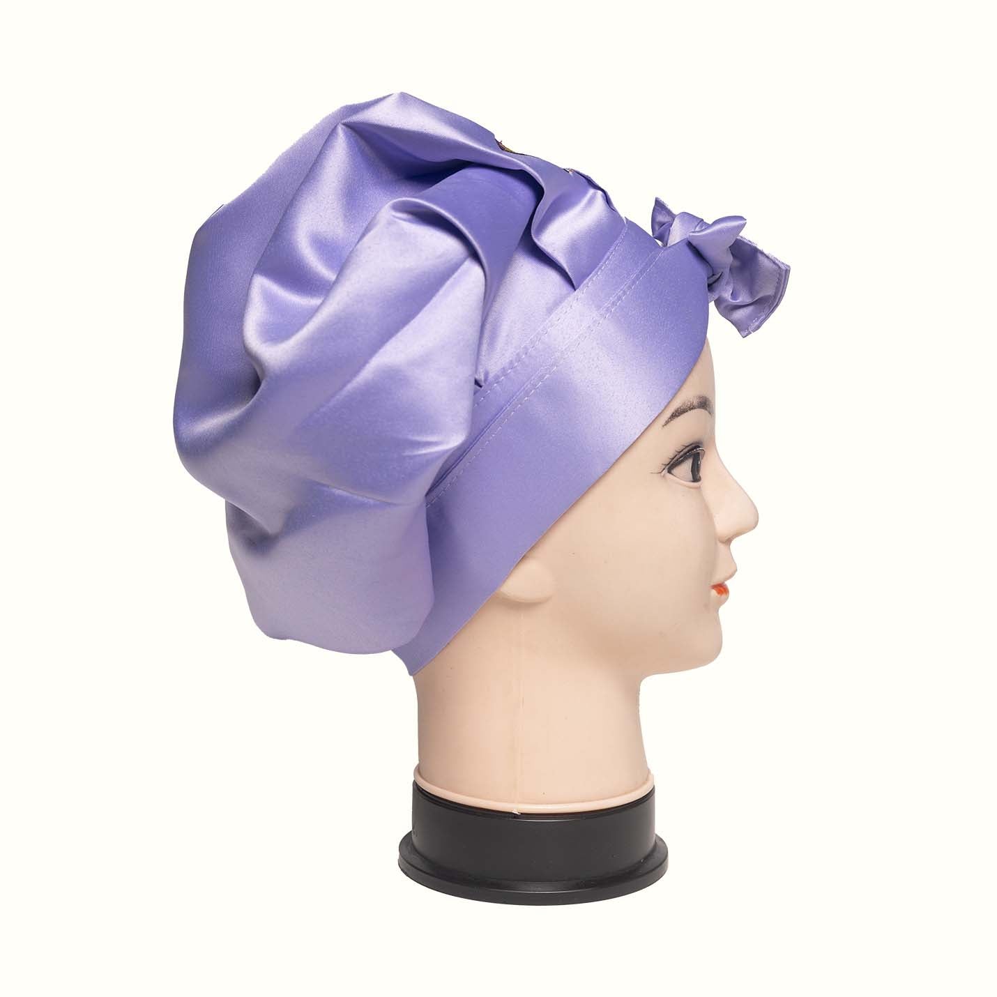Kiddies Korner - Silk Bonnet - Purple